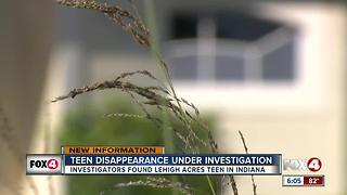 Teen Disappearance Under Investigation