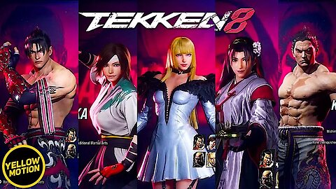 TEKKEN 8 CBT | All 19 Characters New & Classic Select Outfit Presets - Complete Version