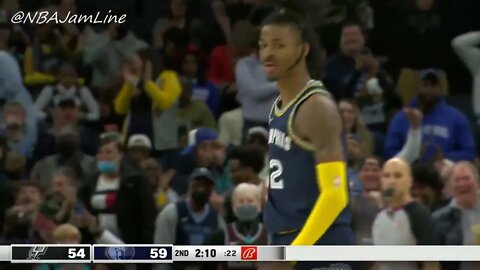 Ja Morant SHOCKS entire GRIZZLIES after insane Poster Dunk on Jakob Poeltl !