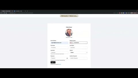 Create A Connect Social Profile