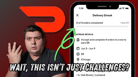 Delivery Streaks on Doordash - EVERYTHING You MUST Know!! A New Way to Earn?