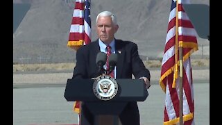 Vice President Mike Pence holds rally in Boulder City