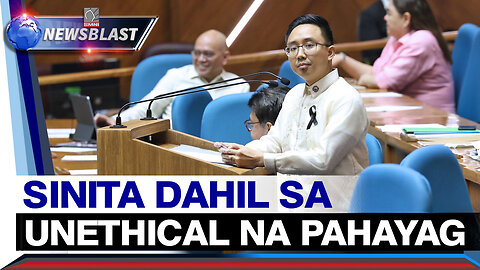 Makakaliwang kongresista, sinita dahil sa unethical na pahayag sa plenaryo