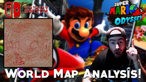 Super Mario Odyssey - World Map Analysis! ALL KINGDOMS in Super Mario Odyssey!