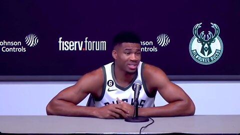 Giannis says, “The best player in the world is Steph Curry"