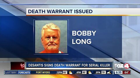 Governor DeSantis signs death warrant for Tampa serial killer Robert 'Bobby' Joe Long