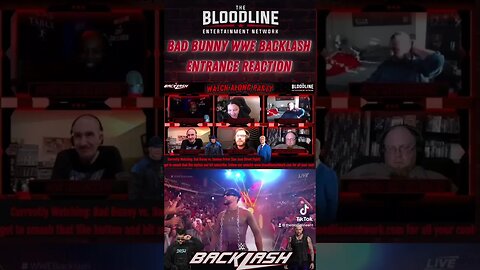 @thebloodlineEnt #badbunny #wwebacklash