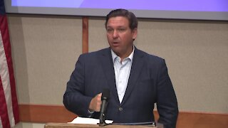 Gov. DeSantis speaks on the COVID vaccine in Florida