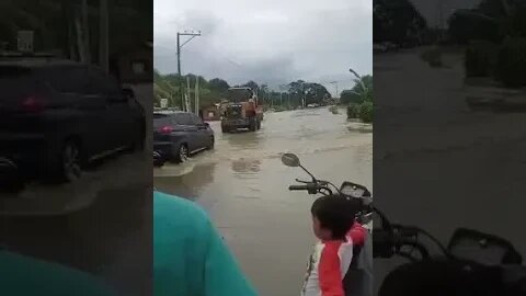 Banwa sang Duenas, Iloilo apektado man sang tubig baha dala ni Bagyong #PaengPH Video credit to: St