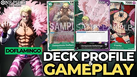 (OP04) Doflamingo (Green/Purple) Deck Profile & Gameplay | One Piece Card Game