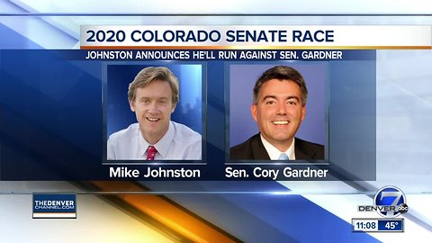 Mike Johnston announces US Senate run against Cory Gardner