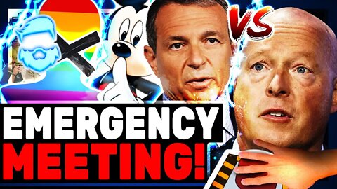 Disney Just Had An EMERGENCY Meeting As Their Political Pandering To WOKE Mob Backfires!