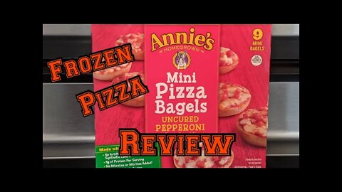 FROZEN PIZZA REVIEW: Annie's Mini Pizza Bagels