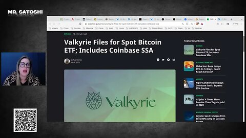 VALKYRIE ENTRA NA BRIGA POR ETF DE BITCOIN!