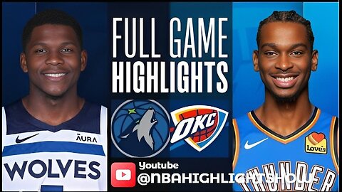 Oklahoma City Thunder vs Minnesota Timberwolves Full Game Highlights | Jan 29 | 2024 NBA Season