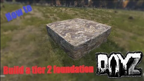 How to build a tier 2 foundation in DayZ Base Building plus (BBP) Ep 1