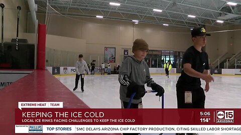 Beat the heat at an ice rink: Where to chill out in 50º temperatures in the Valley