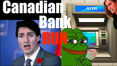 Make a Canadian Bank Run Immediately Before They Steal Your Life's Savings