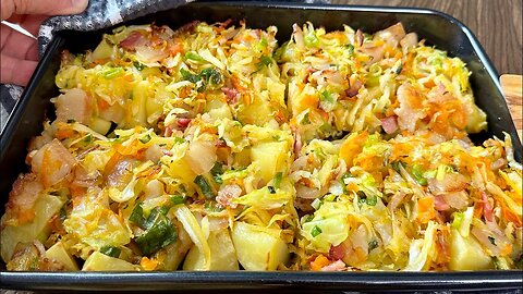 You won't fry cabbage anymore! Make this recipe and everyone will love it!