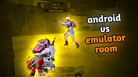 android vs emulator room gameplay PUBG mobile aghasabplays