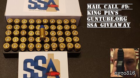 Mail Call #9: King Pin's Guntube exclusive SSA giveaway