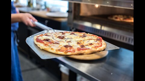 Making pizza at home