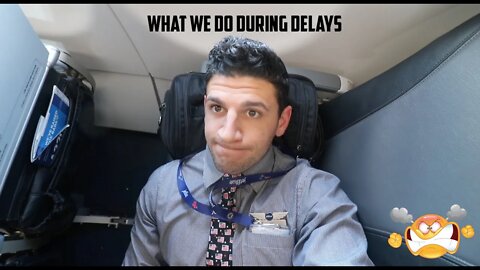 What Flight Attendants do during Delayed flights | funny stories