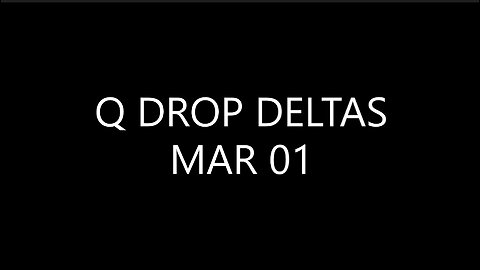 Q DROP DELTAS MAR 01