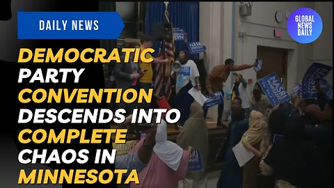 Democratic Party Convention Descends Into Complete Chaos in Minnesota