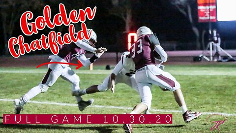 Chatfield vs Golden FULL GAME 10.30.2020 | high school football