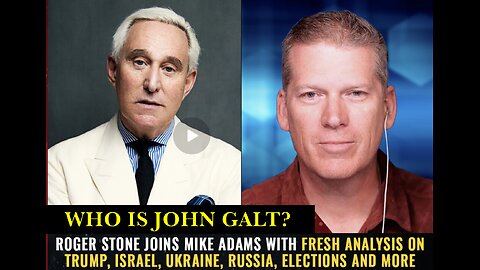 Roger Stone joins Mike Adams with fresh analysis on Trump, Israel, Ukraine, Russia.TY JGANON, SGANON