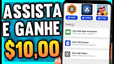 [LANÇOU😱] APP para GANHAR DINHEIRO ASSISTINDO JOGANDO (Simples e Rápido)💸