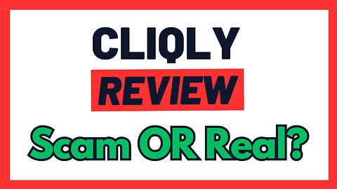 Cliqly Review - Scam Or The Real Deal? (We Uncover The Truth!)...