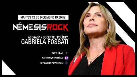 NÉMESIS ROCK - Con Gabriela Fossati y Adriana Candussi [12.12.2023]