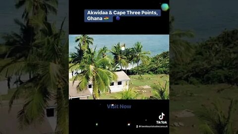 Akwidaa & Cape Three Points, Ghana 🇬🇭 #shorts #akwidaa #capethreepoints #ghanatourism #tourism