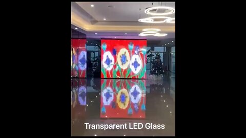 Transparent Video LED Glass