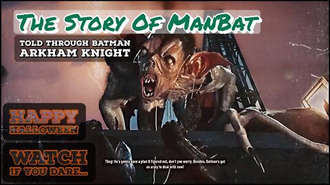 Batman Arkham Knight - ManBat Jump Scare (Story)