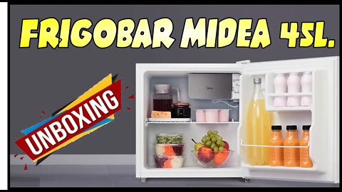 FRIGOBAR MIDEA 45L PRATA | VALE A PENA?