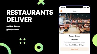 Idea Afterparty - 002 - Restaurants Deliver Ordering App - Glideapps