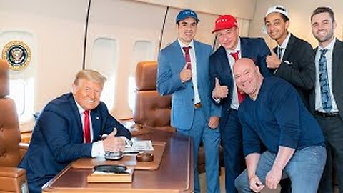 Meeting Donald Trump on Air Force One!