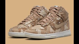 Nike Dunk High Desert Camo