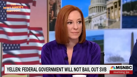 Former Press Sec Psaki: Biden is a hero bc he's done something at 9 a.m. & "it's important to know president Biden does nothing at 9 a.m."