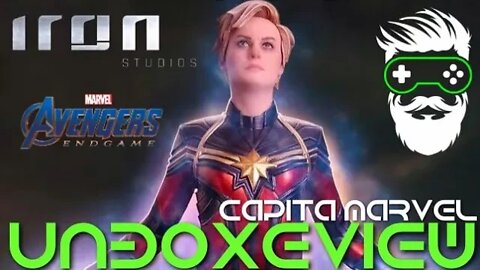 Capitã Marvel - Avengers End Game / Iron Studios (Review) PT/BR