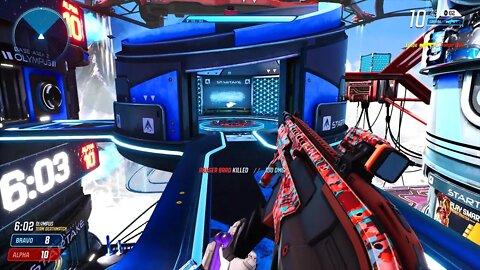 Splitgate (2021) Team Deathmatch Gameplay