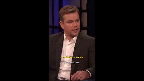 Matt Damon Reveals He’s Afraid of Heights 😲 #MattDamon