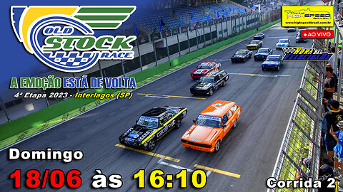 OLD STOCK RACE | Corrida 2 | 4ª Etapa 2023 | Interlagos (SP) | Ao Vivo