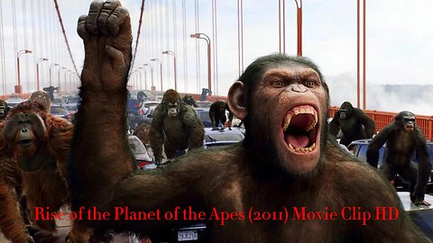 Apes vs Humans - Bridge Battle - Rise of the Planet of the Apes (2011) Movie Clip HD