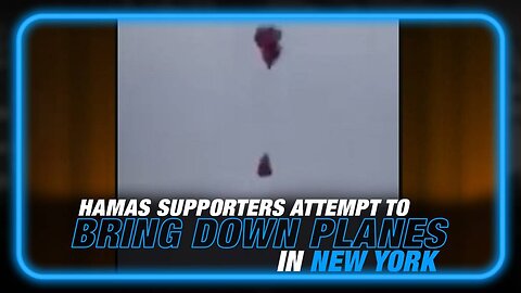 Alex Jones: Pro Hamas Supporters Attempt to Bring Down Airplanes in NY, Mockingbird Media Spins it as 'Only Being Balloons' - 1/2/24