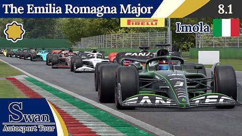 The Emilia Romagna Major from Imola・Round 1・The Swan Autosport Tour on AMS2