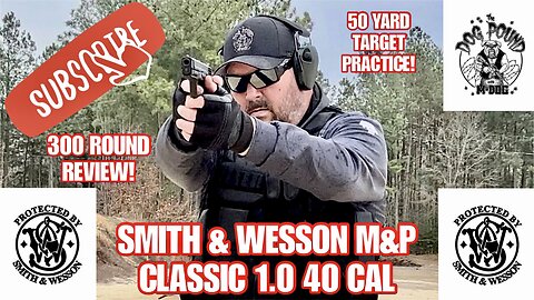 SMITH & WESSON M&P 40 CALIBER 300 ROUND REVIEW!